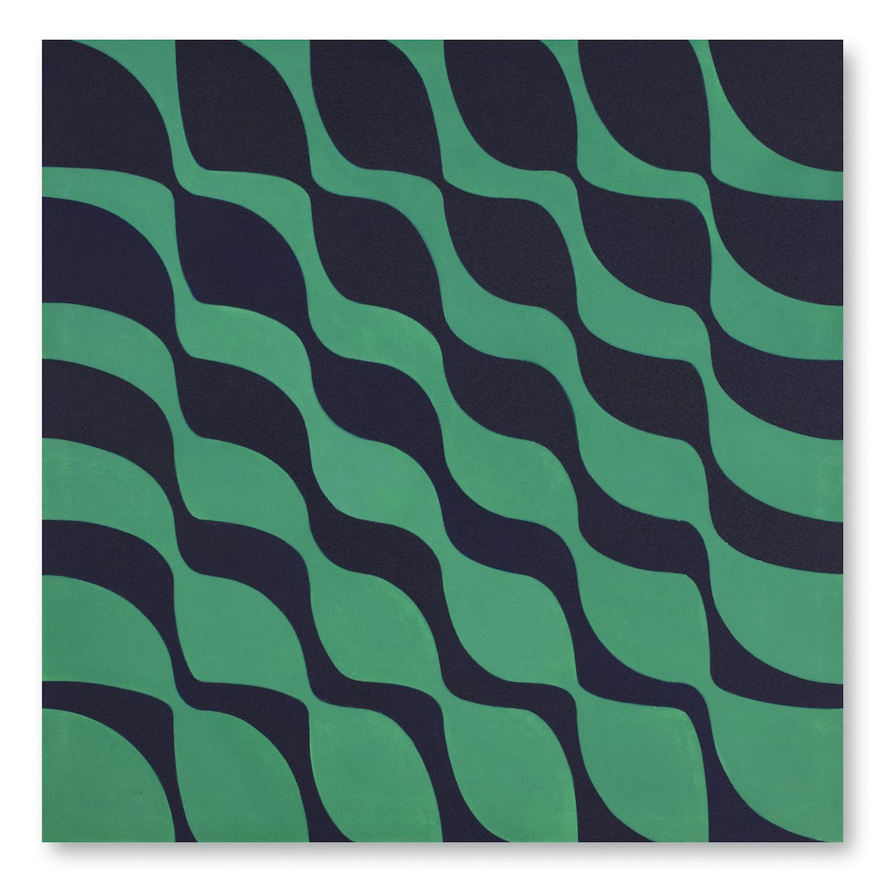 Azul oscuro y verde sevres